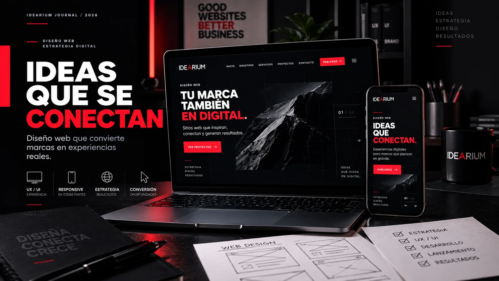 Diseño Web en Medellín | IDEARIUM Digital